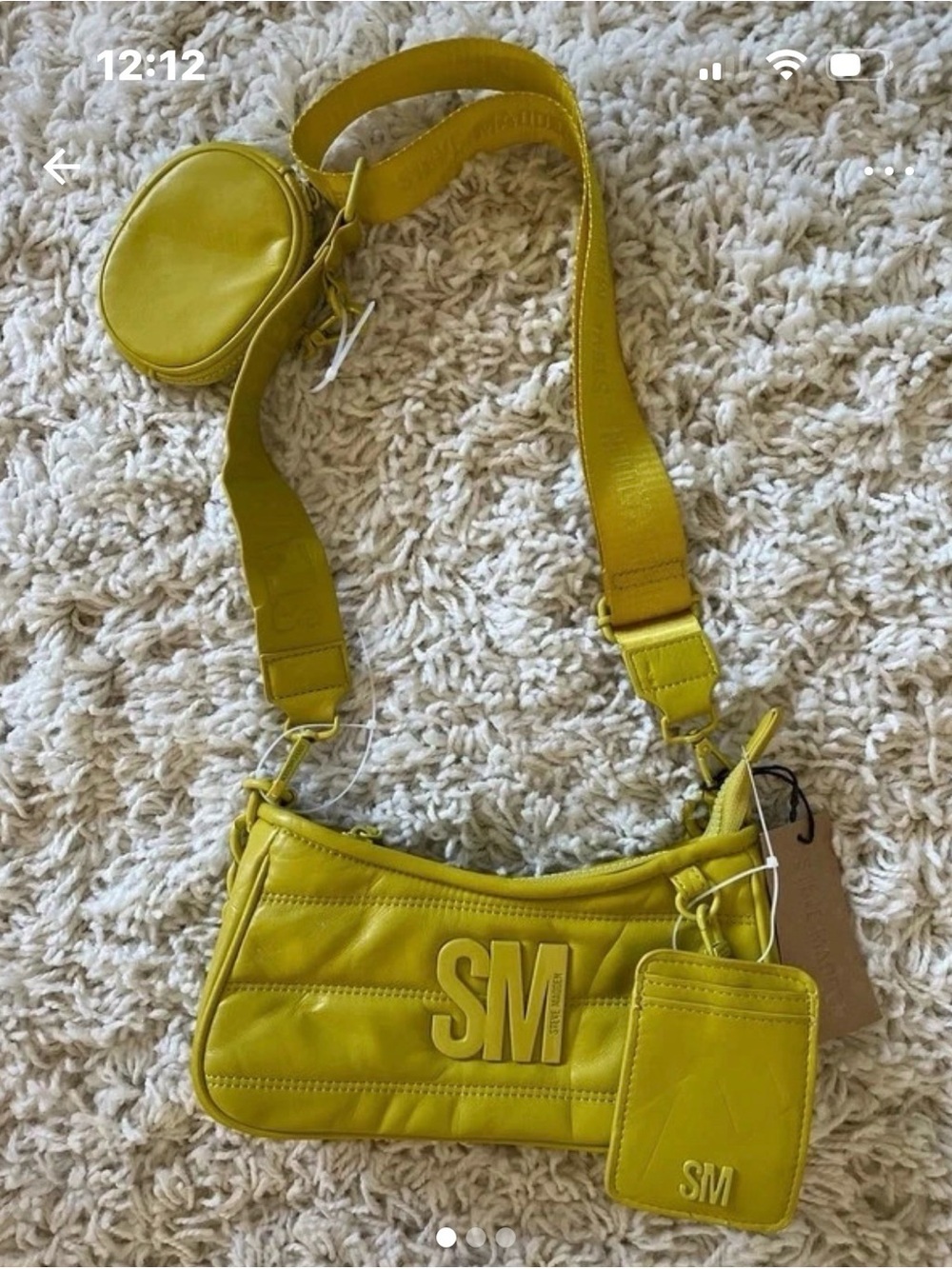 Steve Madden Crossbody Bag with Coin Pouch